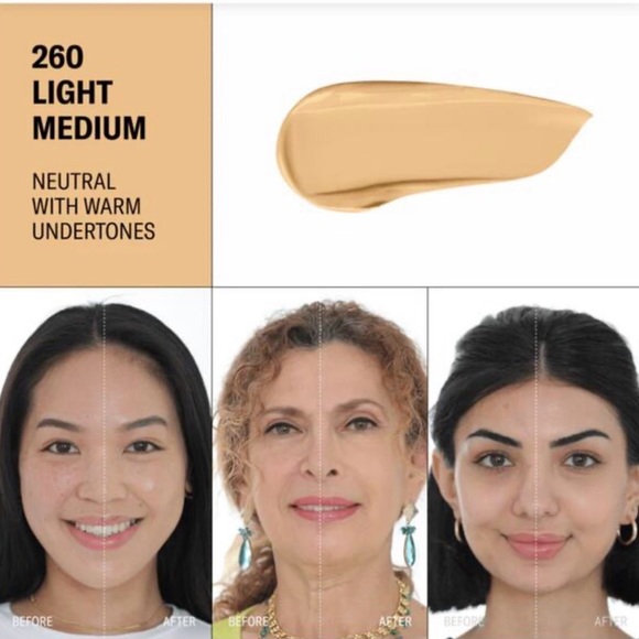 Youth Foria Foundation in Light Medium/Medium/Medium Deep BNIB - Picture 2 of 10